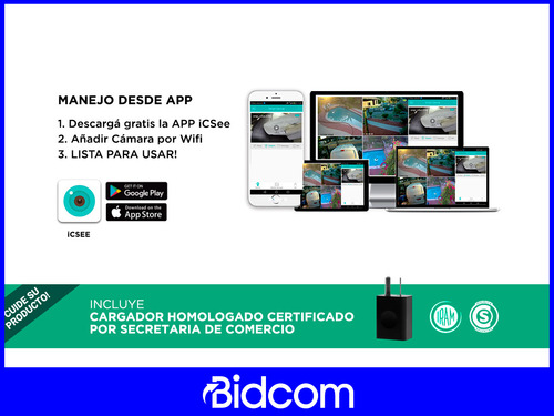 Kit Seguridad Gadnic 4 Ip Motorizada Full Hd Visión Nocturna