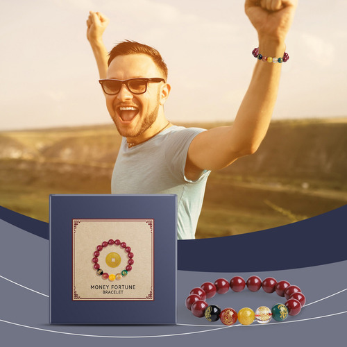 Pulsera De Calabaza Roja Hecha A Mano Con Forma De Calabaza