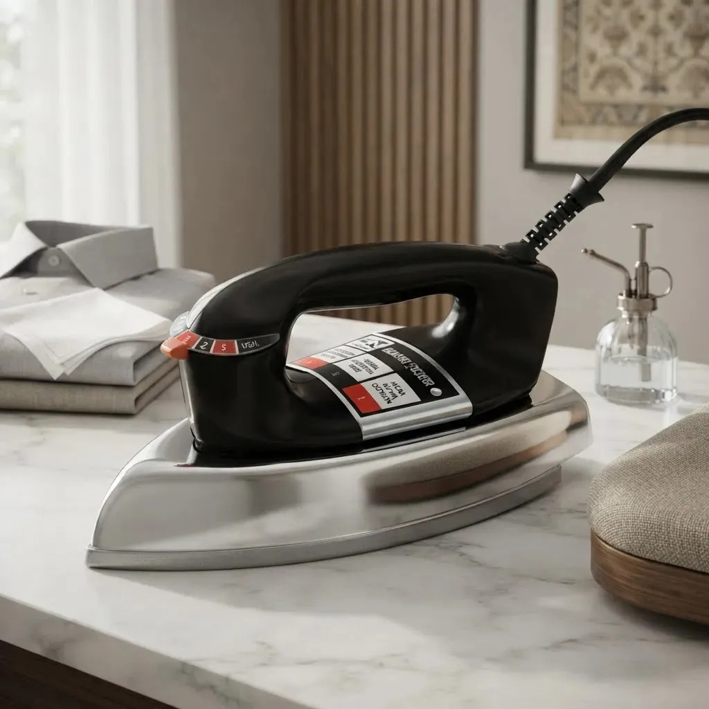 Ferro A Seco Black+decker cor preto prateado Vfa1110tm2
