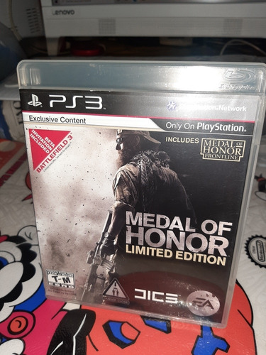 Medal Of Honor Limited Edition De Ps3 Play 3,funcionando.