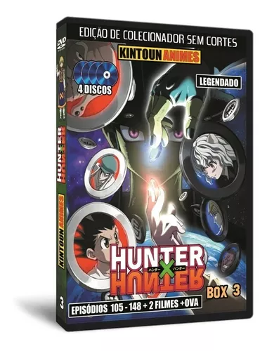 Hunter x Hunter Remake - Série completa + Filmes em DVD