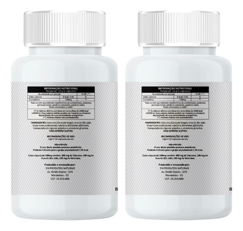Pack2 Antidepresivonatural En Cápsulas 60 Cada Pote Sin Sabor
