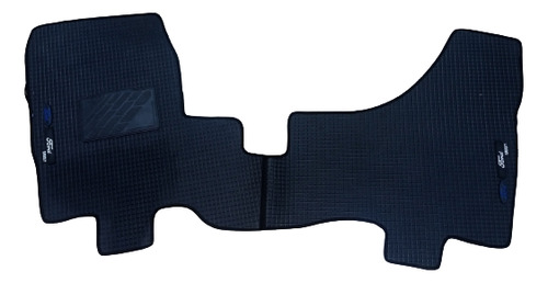 Alfombra Goma Piso Ford Super Duty 4x2 F350  Color Negro