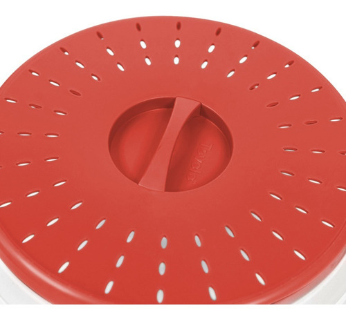 Imagen 7 de 9 de Tapa Microondas 27cm Plegable Anti Salpicadura - Cukin