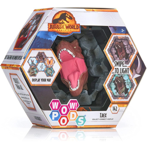 Wow Pods Tyrannosaurus T. Rex Light-up Connect Jurassic