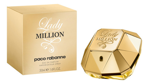 Paco Rabanne Lady Million Eau De Parfum Feminino 50ml