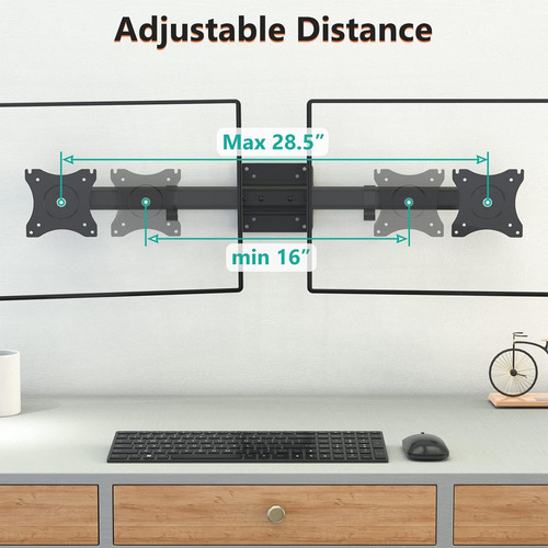 Soporte De Pared Para Monitor Doble, Adaptador De Soporte In