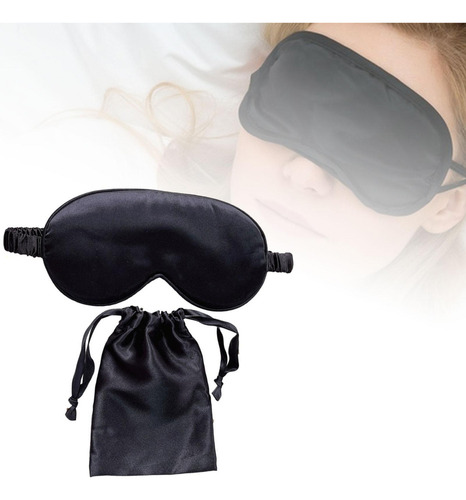 De Seda Simulada Para Dormir, Cubierta Para Sombra De Ojos,