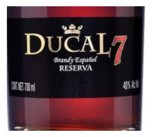 Brandy Ducal 7 Reserva 700 Ml