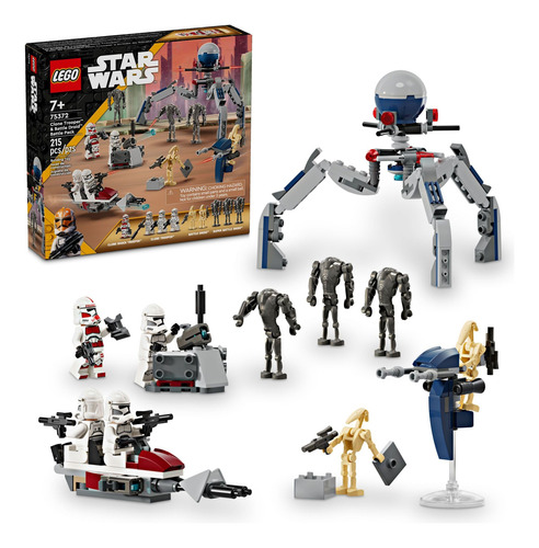 Juguete De Construcción Lego Star Wars Clone Trooper & Battl