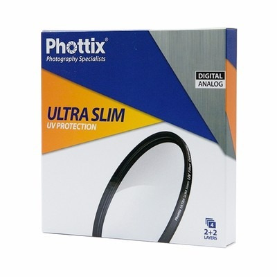 Imagen 3 de 7 de Filtro Uv Protector Phottix Ultraslim Digital P/ Lente 52mm