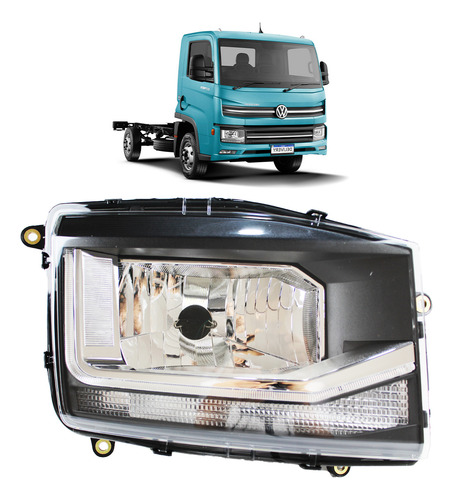 Par Farol Caminhão Novo Delivery Todos 2017 18 19 20 À 2023