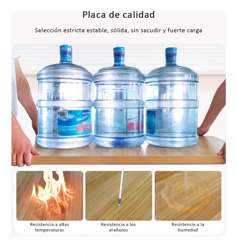 Escritorio De Madera Moderno Y Sencillo Para Computadora