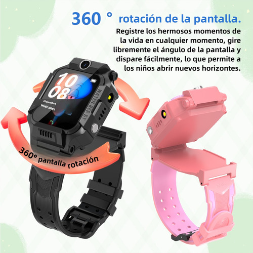 Q19pro Reloj Inteligente Para Niños Bluetooth Talk Hd Screen Ip67 Waterproof Para Android / Ios Reloj Unisex Para Niños Y Niñas
