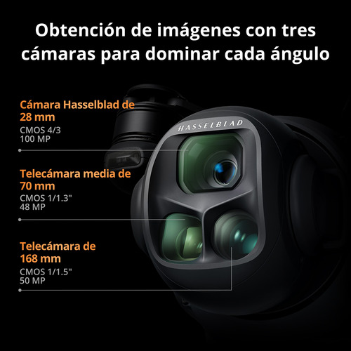 Dji Mavic 4 Pro, Pack Creadores (rc 2 Pro), Dron Tricámara Negro