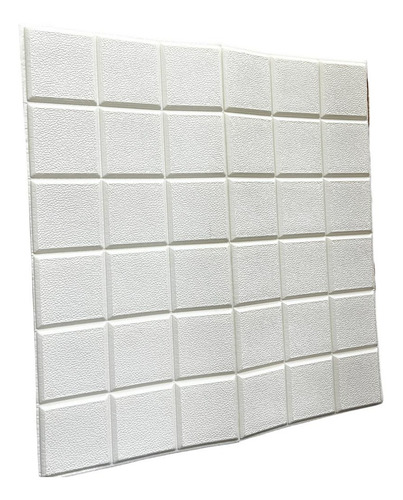 Wall Panel 3d Papel Tapiz Texturizado Blanco