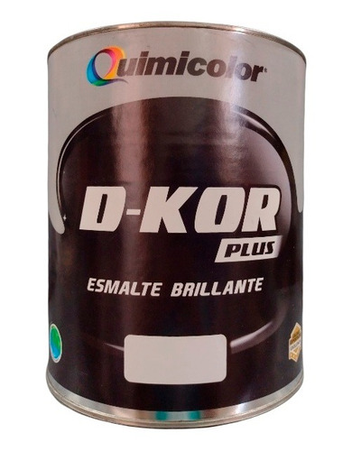 Pintura Esmalte Naranja Dkor Quimicolor Galon