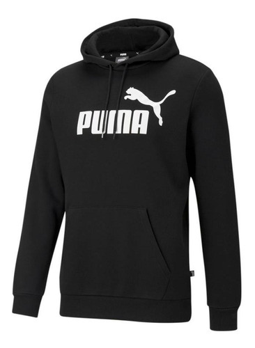 Poleron Puma Big Logo Hombre Negro