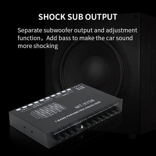 Crossover Profissional Altifalante Band 7 Equalizer 0