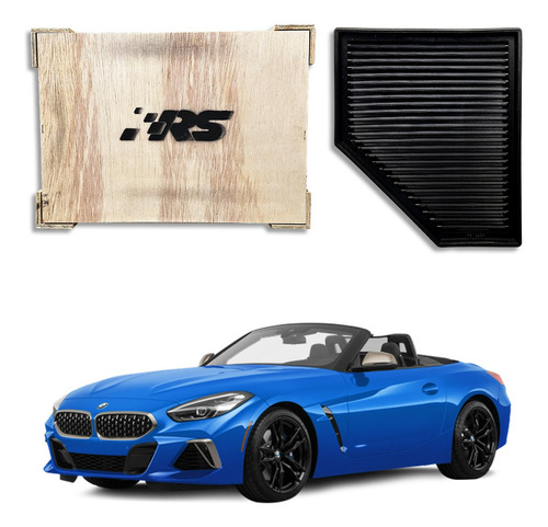 Filtro Only Racing Lavável Novo Bmw Z4 3.0 Twinpower 2021 Rs