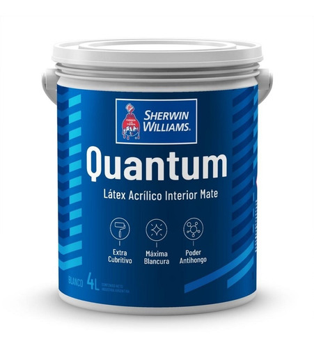 Latex Interior Quantum X 1 Lts Sherwin Williams } Antihongo