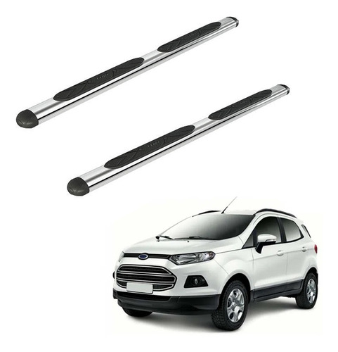 Estribo Ecosport 2013 2014 2015 2016 2017 2018 Oval Cromado