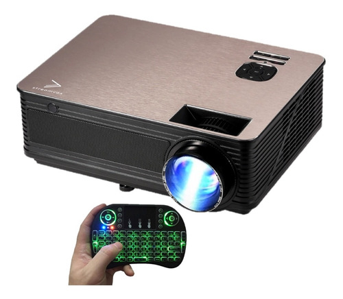 Proyector Profesional Android Wifi Bluetooth 3800 Lumens Full Hd Srs Miniteclado Incluido