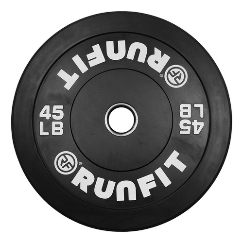 Discos Runfit Pro Bumper Plate 45lbs Gym Crossfit
