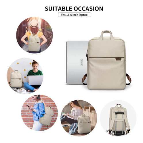 Mochila De Viaje Para Computadora Portatil 15,6 Pulgadas.