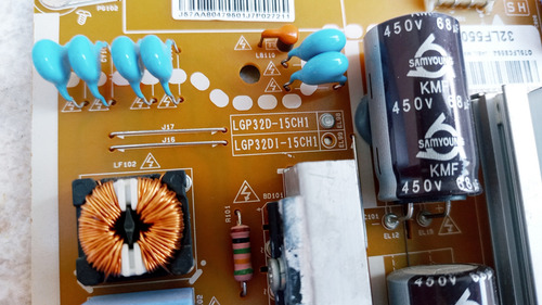 Pci. Fonte Lgp32d-15ch1 Eax66445501(1.1) Lg 32lf565b Testada (Usado)