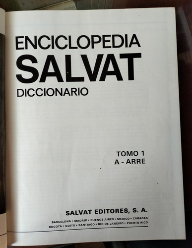 Enciclopedia Salvat 12 Tomos