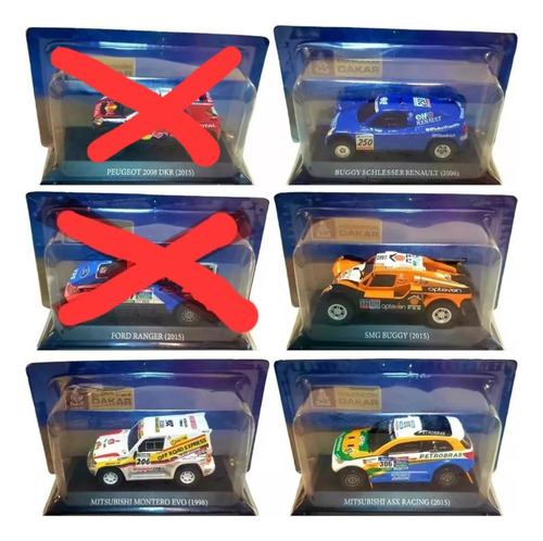 Autos De Coleccion Dakar Valor X Cada Uno