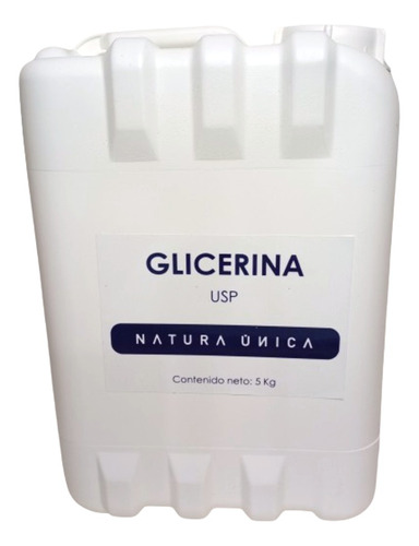 Glicerina Usp 5 Litros, Uso Cosmético, Natura Única