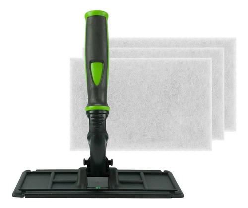 Kit De Limpieza De Ventanas Techno Pad Con Almohadilla Blanc