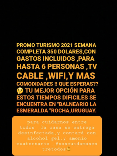Alquilo Casa En La Esmeralda ,rocha