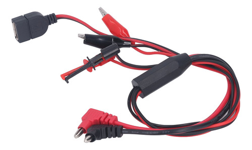 Conector Tipo Banana A Clip Cocodrilo, 2 Piezas