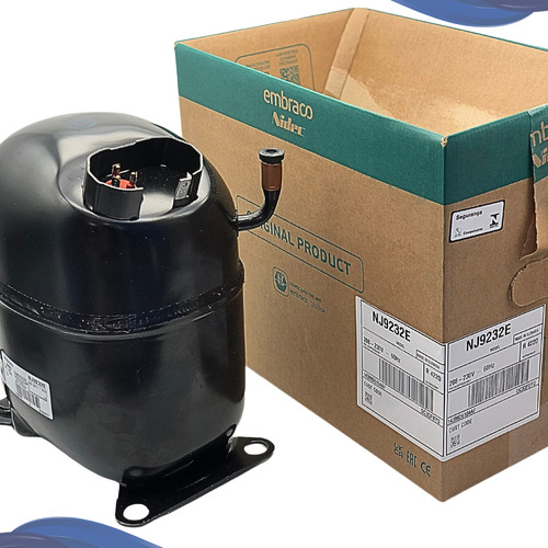 Motor Compressor 1.1/4 Hp Nj9232e Aspera R22 Embraco 220v
