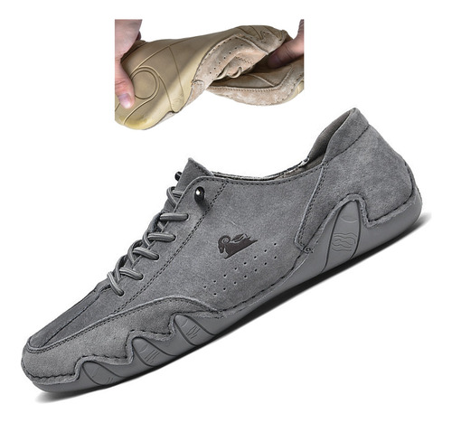 Botas De Gamuza Hechas A Mano Dbeck Italianas, Zapatos Beck