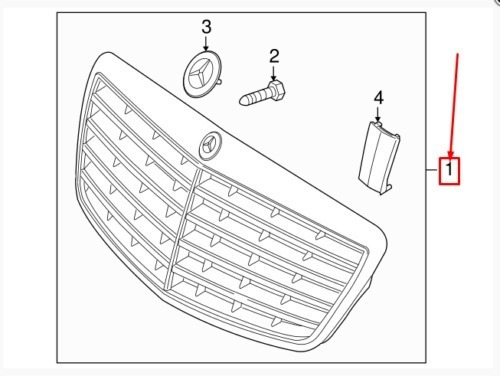 Grade Superior Mercedes C180 300 Exclusive A2058802683 18/22