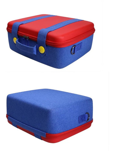 Imagen 3 de 10 de Maleta Bolso Nintendo Switch Rigida Oled Y Normal