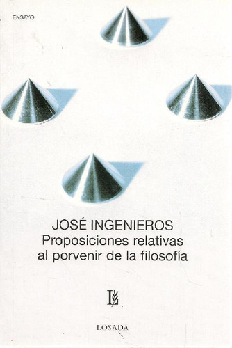 Libro Proposiciones Relativas Al Porvenir De La Filosófia De