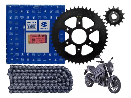 Kit Transmision Bajaj Dominar 250 Original - Plan Fas Motos