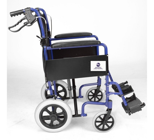 Imagen 3 de 10 de Silla De Ruedas Angosta Aluminio, Transportable, Ancho 58 Cm