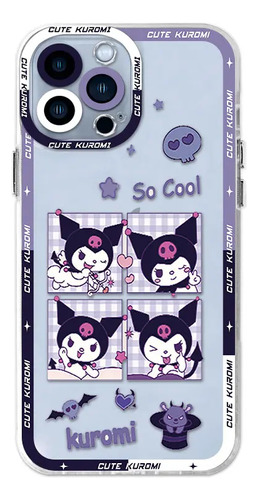 Funda De Teléfono Para iPhone 15 Pro 13 14 Hello Kittys Blue