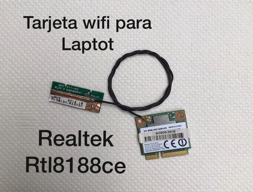 Tarjeta Wifi Para Laptop (realtek Rtl8188ce) 