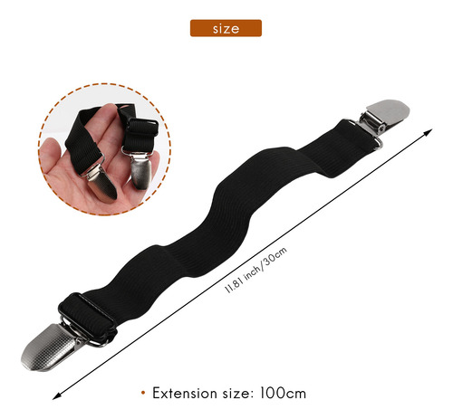 Correas Para Sujetar Sábanas, Clips Para Sábanas En Las Esqu