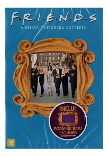 Friends  8ª Temporada - Box Com 4 Dvds - Jennifer Aniston