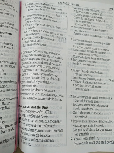 Imagen 8 de 10 de Biblia Letra Supergigante Rvr60 Imitac. Piel Negro C/índice