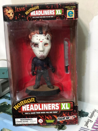 Friday The 13th Jason Voorhees Figure Horror Headliners Xl