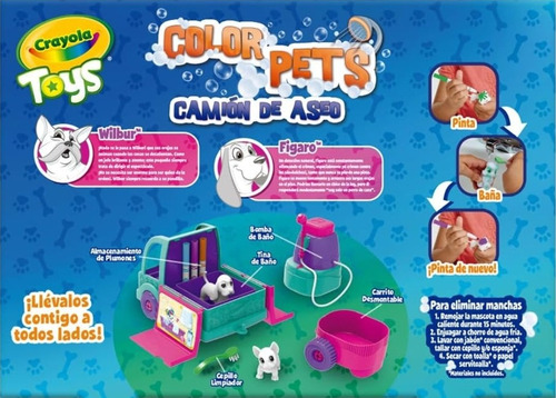 Crayola Creations Color Pets Camion De Aseo
